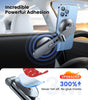 Tesla Phone Mount【Strongest Magnet Power】 Foldable Hidden Tesla Phone Holder Fit for All Phones, Tesla Model 3/Y/Cybertruck Accessories, Tesla Model 3 Model Y for MagSafe Car Mount