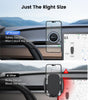 Tesla Phone Mount【Strongest Magnet Power】 Foldable Hidden Tesla Phone Holder Fit for All Phones, Tesla Model 3/Y/Cybertruck Accessories, Tesla Model 3 Model Y for MagSafe Car Mount