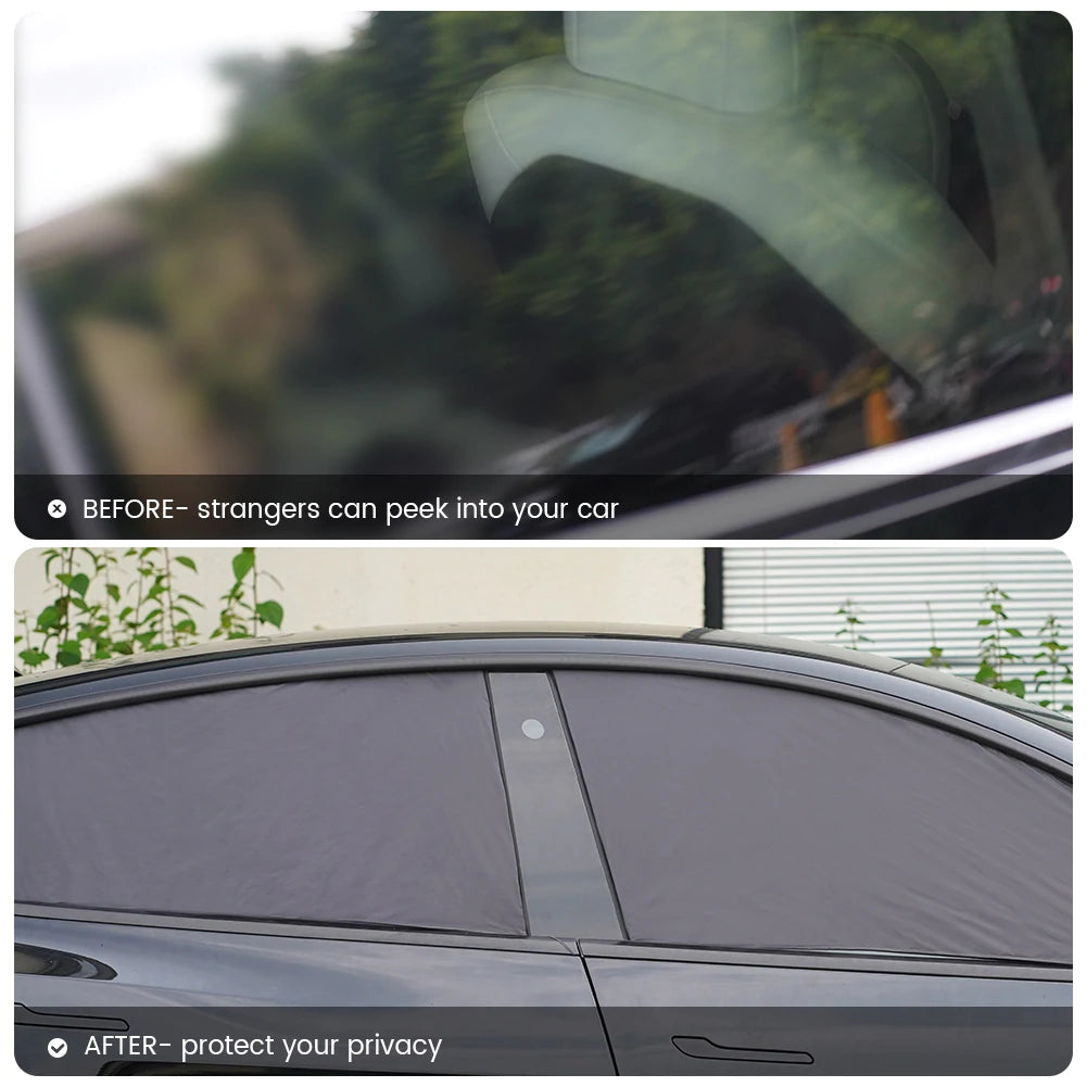 Tesla Model Y Privacy Curtains (8 Piece Set)