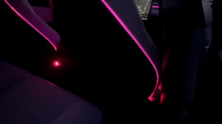2021-2023 Tesla Model 3 & Y Ambient Lighting Kit (Center Console + Dashboard + Seat Back + 4 Foot Lights)
