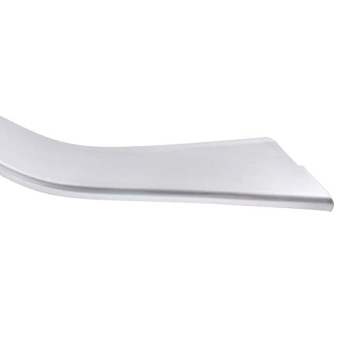 ABS Chrome Car Center Console Decoration Strips Trim Accessories for Tesla Model 3 2016-2019 for Tesla Model Y 2017-2020 (Silver)