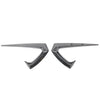 Side Fender Vents Compatible With 2020-2022 Tesla Model Y, Carbon Fiber Print ABS Plastic Driver Passenger Side Air Flow Camera Vent Cover Decor Trim 2PC, 2021