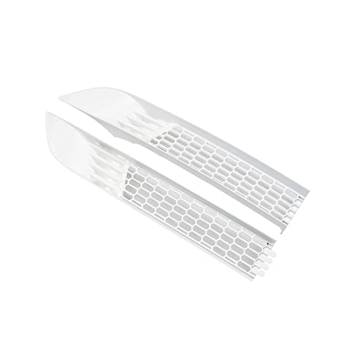 Front Grille Mesh for 2020-2022 Tesla Model Y Bumper Grille Grid Inserts(ABS Gloss White)