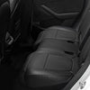 Tesla Model Y Leather Seat Extender Cushion Pad for Front and Rear Seats (Black)