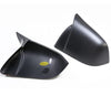 Real Carbon Fiber Horn Style Side Mirror Covers for Tesla Model Y (Gloss Carbon Fiber)