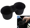 Tesla Model 3 & Y Silicone Cup Holder Insert (Black)