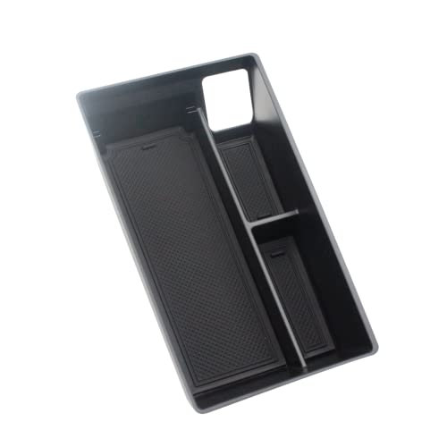 Mustang Mach-E Armrest Storage Box Organizer w/o Coin Holder Center Console Tray Accessories
