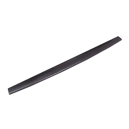 Tesla Model 3 & Model Y Glossy Carbon Fiber Pattern Dash Panel Cover Instrument Trim - 1 Piece Dashboard