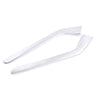 ABS Chrome Car Center Console Decoration Strips Trim Accessories for Tesla Model 3 2016-2019 for Tesla Model Y 2017-2020 (Silver)