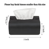 Tesla 3 Y S X Car Tissue Holder Non-Slip Silicone Auto Tissue Box Accessories with Elastic Band for Vehicle Armrest Box Seat Back