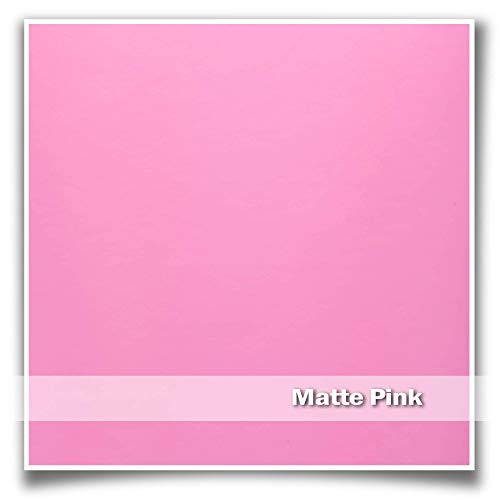 Matte Pink Dashboard Wrap for 2017-2020 Tesla Model 3 & Y