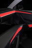 Alcantara Red Door Panel Trim Wrap/Sticker for 2021 Tesla Model 3 & Y