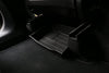 Under Seat ABS Flocking Storage Organizer Tray for 2020 2021 2022 2023 Tesla Model Y (2PCS)