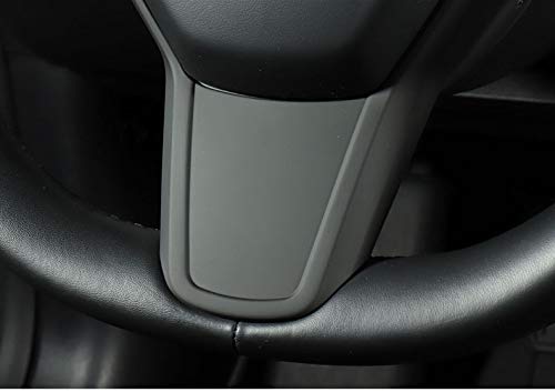 Steering Wheel Frame/Trim for 2017-2022 Tesla Model 3 & Y (Matte Black)