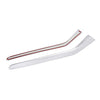 ABS Chrome Car Center Console Decoration Strips Trim Accessories for Tesla Model 3 2016-2019 for Tesla Model Y 2017-2020 (Silver)