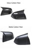 Real Carbon Fiber Horn Style Side Mirror Covers for Tesla Model Y (Gloss Carbon Fiber)