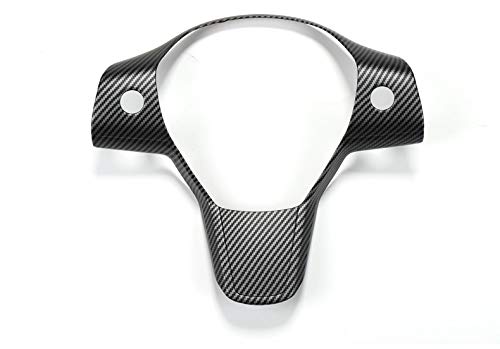 Steering Wheel Frame/Trim for 2017-2022 Tesla Model 3 & Y (Matte Carbon Fiber Pattern)