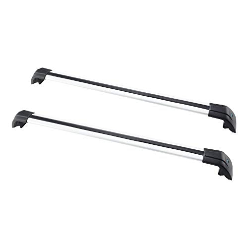 Roof Rack Cross Bars Fit for Compatible with VW Volkswagen ID.4 2020 2021 Roof Rack Top Rail Cross Bars Cargo Luggage Carrier