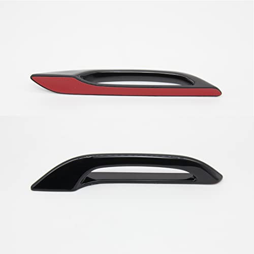 Easy to Open Add On Door Handles for Tesla Model 3 & Y (Bright Black-4 Piece Set)