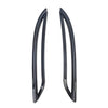 Carbon Fiber Style Rear Fog Lights Lamps Covers for 2020-2022 Tesla Model Y(Not fit Any Other Tesla Model) 2-pc