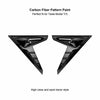Side Camera Indicator Turn Signal Covers for Tesla Model 3 & Y (Black-2 Pieces)