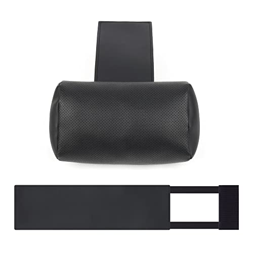 Neck & Head Support Vegan Leather Pillow for Tesla Model 3 & Y