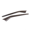 ABS Chrome Car Center Console Decoration Strips Trim Accessories for Tesla Model 3 2016-2019 for Tesla Model Y 2017-2020 (Oak Wood Grain)