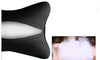 Car Neck Pillows Both Side Pu Leather 2pieces Pack Headrest Fit for Most Cars Filled Fiber Universal Car Pillow (Black&Red)