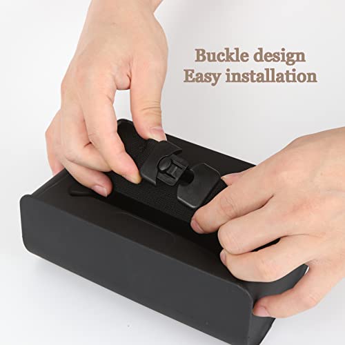 Tesla 3 Y S X Car Tissue Holder Non-Slip Silicone Auto Tissue Box Accessories with Elastic Band for Vehicle Armrest Box Seat Back