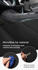 Alcantara Gray Center Console Side Panel Stickers/Wraps for 202-2022 Tesla Model 3 & Y