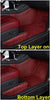 Fully Surrounded No Edge All Weather Non-Slip Custom Tailored Carpet Floor Mats for 2020-2022 Tesla Model Y(Wine Red/Burgundy)