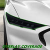 PreCut Vinyl Smoke Tint for 2021-2022 Ford Mustang Mach-E Headlight (1. Headlight, 20% Dark Smoke)