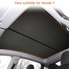 Tesla Model Y Two Piece Glass Roof Sunshade (Won't Sag)