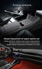 Alcantara Gray Center Console Side Panel Stickers/Wraps for 202-2022 Tesla Model 3 & Y