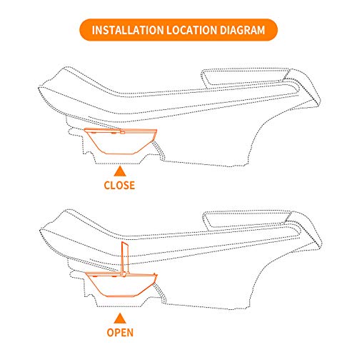 2021+ Tesla Model 3 & Model Y Center Console Hidden Storage Box Organizer