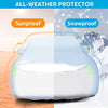 Tesla Model Y Car Cover Snowproof Waterproof All-Weather UV Protection Outdoor Full Exterior Car Cover for Model Y 2020 2021 2022 with Storage Bag