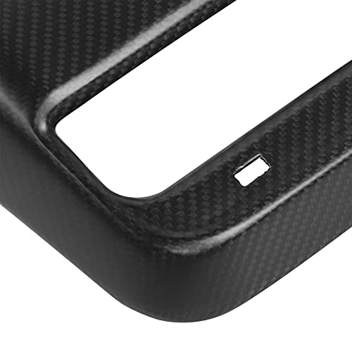 Dry Carbon Fiber Rear Air Vent Outlet Cover for 2017-2022 Tesla Model 3 & Y (Matte Carbon Fiber)