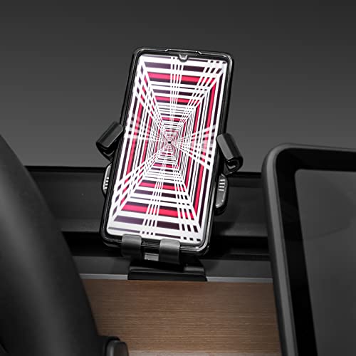 2022 Tesla Model 3 & Model Y Phone Holder Dashboard Gravity Plaid Phone Mount