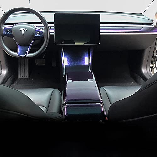 Starry Sky Chameleon Series Full Interior Trim Cover Set for 2017-2020 Tesla Model 3 & Y