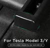 Anti-Kick Soft Rubber Plugs for Rear Seat Slide Rails for Tesla Model 3 & Model Y