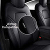 Tesla Model 3 & Y Black Front Two Synthetic Leather Seat Covers