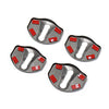 Protective Cover Door Lock Cover 4PCS for 2018-2022 Tesla Model 3 2020-2022 Tesla Model Y Silver