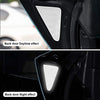 Car Door Reflective Warning Stickers Open Auto Decals Anti-Collision Safety Sign Compatible with Tesla Model 3 Accessories (White)