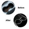 Tesla Model 3 & Y Silicone Cup Holder Insert (Black)