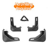 Tesla Model Y Mud Flaps/Splash Guards Set of 4 (Matte Carbon Fiber Pattern)
