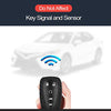 2pcs Compatible with 2021 2020 2019 Chevrolet Camaro Malibu Limited Cruze Equinox Sonic Spark Traverse Bolt EV Carbon Fiber Looks Silicone FOB Key Case Cover Protector Keyless Entry Remote Holder