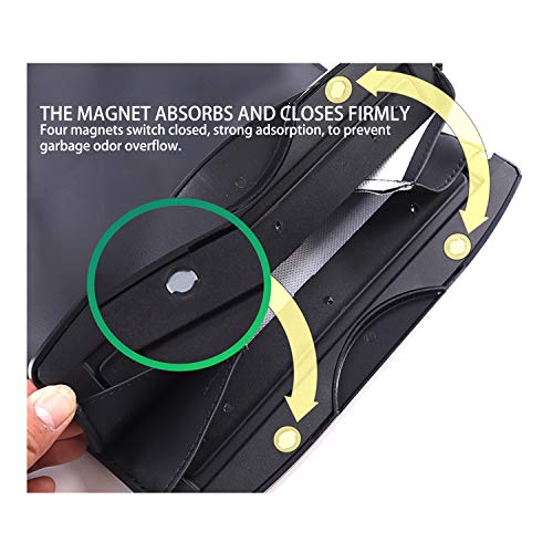 Global Popular Car Trash Bags,Car Garbage Bags Compatible with Tesla Model Y,Extravagant Tesla Model Y Accessories. (2 Bags)