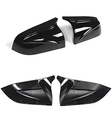 High Gloss Black Side Mirror Cover Caps for 2017-2022 Tesla Model 3 & Y