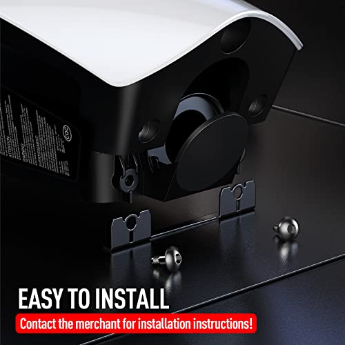 Outdoor/Indoor Charging Cable Organizer Box, Third-Generation Charging Pile Wall Mounting Connector Metal Home Charger Box for Model S, 3, X, & Y