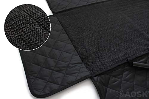 Tesla Model 3 Model Y Rear Seat Pet Cover, Waterproof Scratch Proof Nonslip Pet Dog Back Seat Covers Hammock for Model 3 Y Winter Accessories